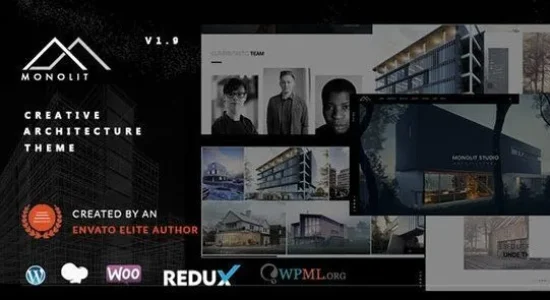 Monolit – Responsive Architecture WordPress Theme