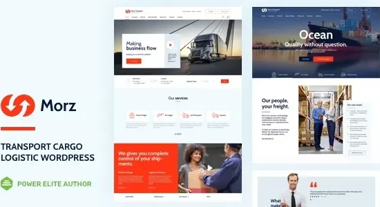 Morz 18 – Transportation WordPress Theme