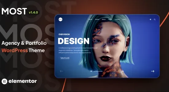 Most – Creative Agency and Portfolio Theme