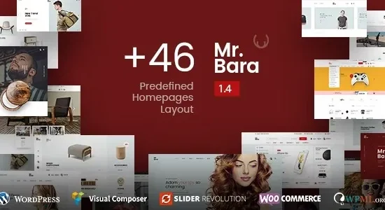 Mr.Bara - Responsive Multi-Purpose eCommerce Theme