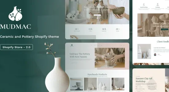 Mudmac - Handmade Shop Shopify Theme