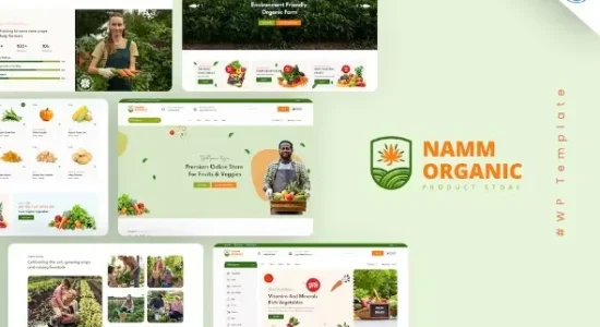 Namm - Grocery Shop WordPress Theme