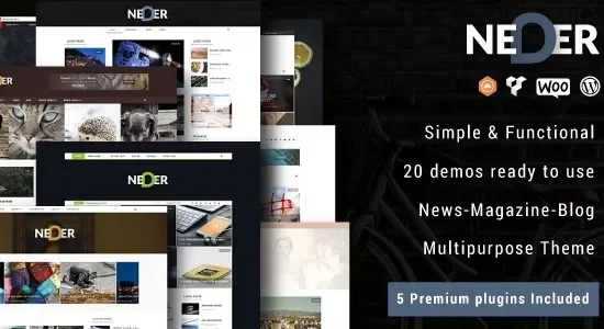 Neder – WordPress News Magazine and Blog Theme