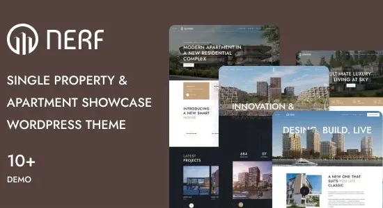 Nerf - Single Property WordPress Theme