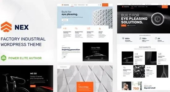 Nex 19 – Industrial WordPress Theme