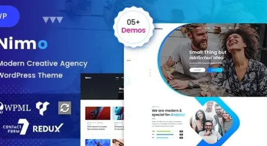 Nimmo - One page WordPress