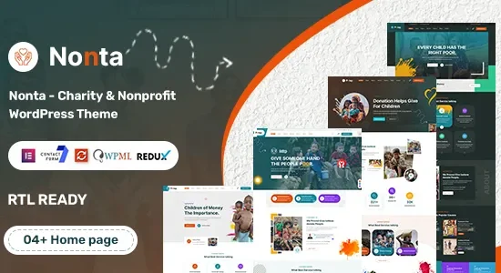 Nonta - Nonprofit & Charity WordPress Theme