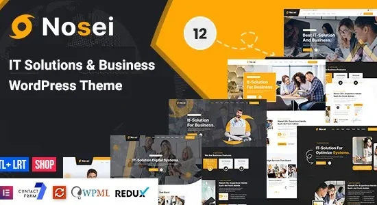 Nosei – IT Solutions & Services WordPress Theme