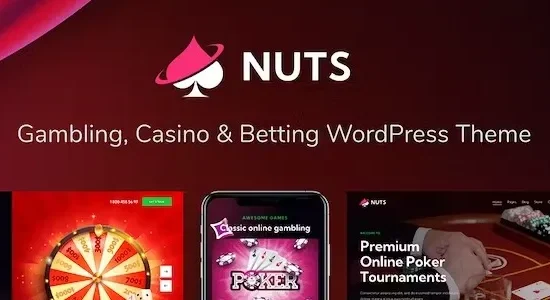 Nuts – Gambling, Casino & Betting WordPress Theme