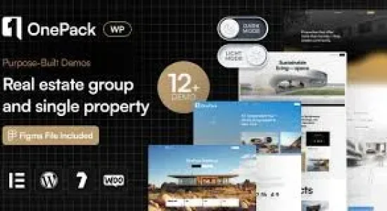 OnePack – Real Estate & Property Construction WordPress Theme