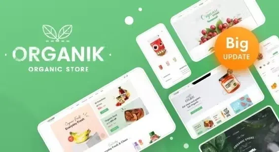Organik – Organic Food Store WordPress Theme