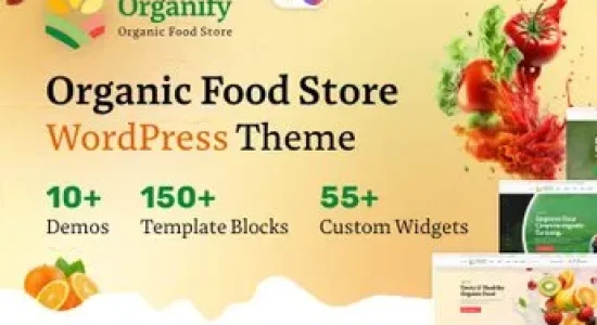Organize – Organic Food Products WordPress Theme