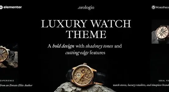 Orologio – Luxury Watch Store WordPress Theme