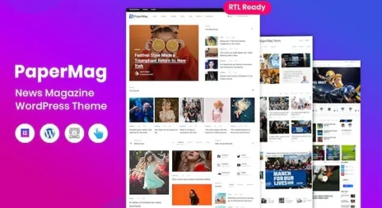 PaperMag - News Magazine WordPress Theme