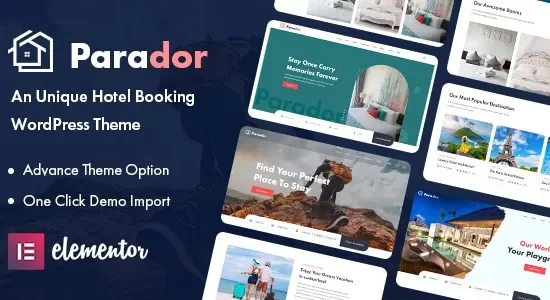 Parador – Hotel Booking WordPress Theme