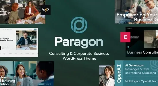 Paragon 1.0 – Consulting & Corporate Business WordPress Theme