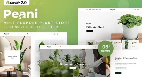 Peani - MultiPurpose Plant Store Shopify 2.0 Theme