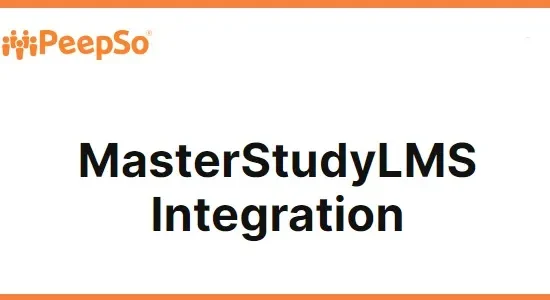 PeepSo MasterStudy LMS Integration 7.0.1.0