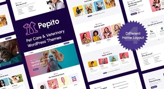 Pepito – Pet Care WordPress Theme