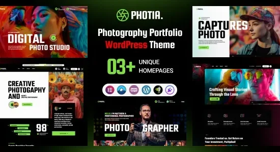 Photia – Photography Portfolio WordPress Theme