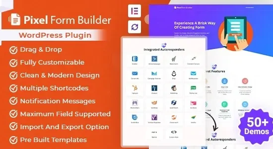 Pixel – WordPress Form Builder Plugin & Autoresponde