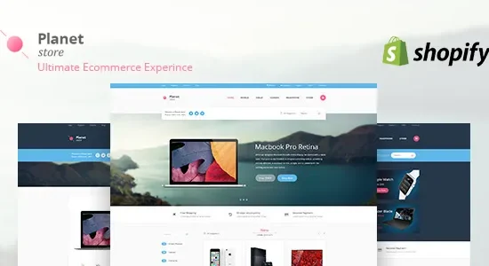 Planet Tech Store - Ecommerce Shopify Theme