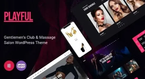 Playful – Pole Dance Club & Store WordPress Theme
