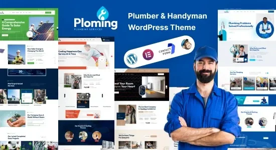 Ploming 1.0.0 – Plumber & Handyman WordPress Theme