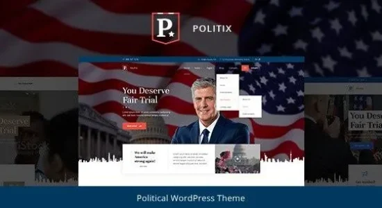 Politix – Political Campaign WordPress Theme