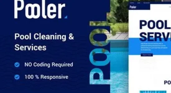Pooler – Swimming Pool Cleaning Services WordPress Theme