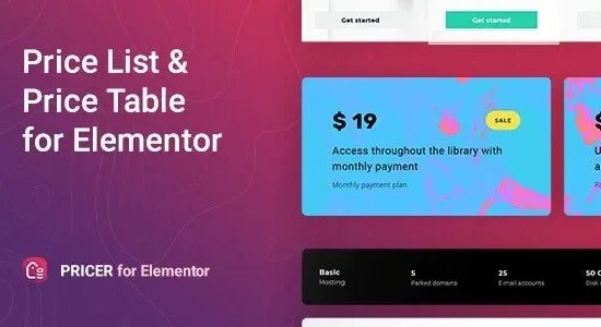 Pricer 1.0.9 – Price List for Elementor