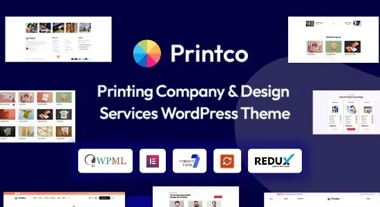 Printco – Printing Services WordPress Theme