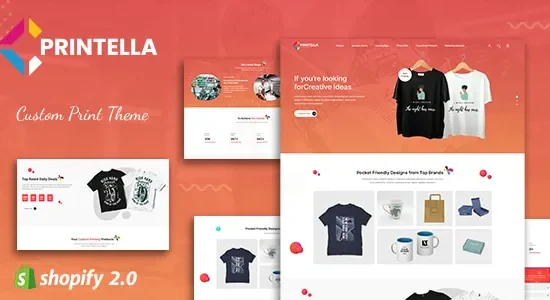 Printella - Print Shop Shopify Theme