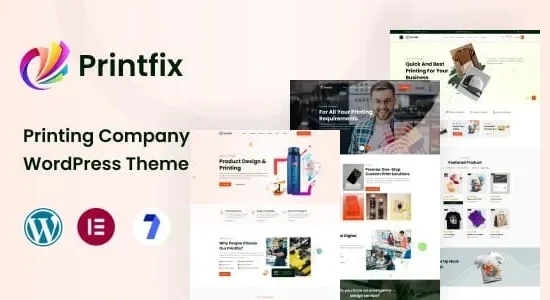 Printfix - Printing Services Company WordPress Theme