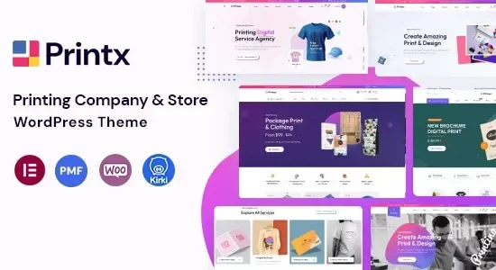 Printx - Printing Services WordPress Theme