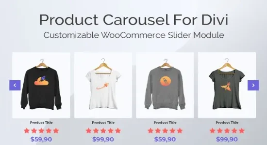 Product Carousel for Divi and WooCommerce