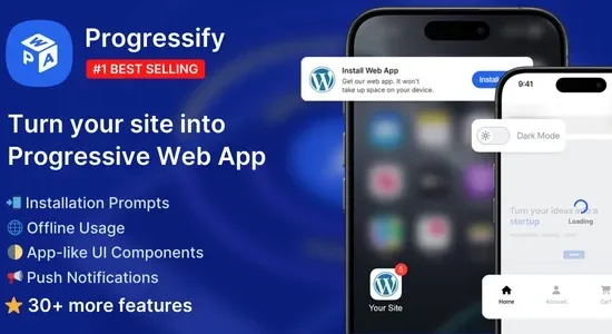Progressify - Progressive Web App (PWA) for WordPress