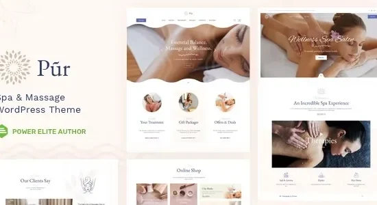 Pur – Wellness & Spa WordPress Theme