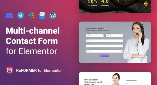 ReFormer 1.0.5 – Multichannel Contact Form for Elementor