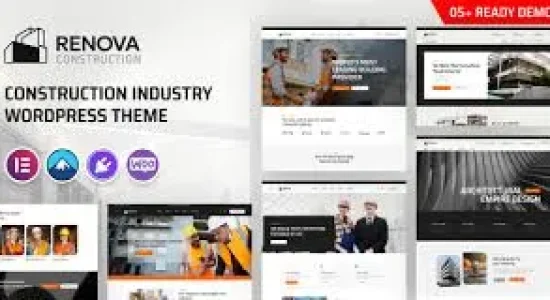 Renova – Construction Industry WordPress Theme