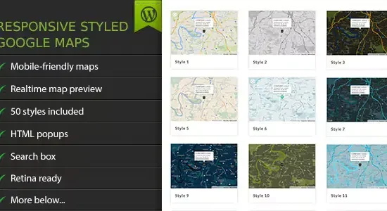 Responsive-Styled-Google-Maps