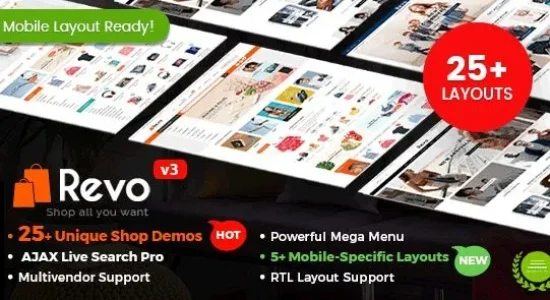 Revo - Multi-purpose WooCommerce WordPress Theme