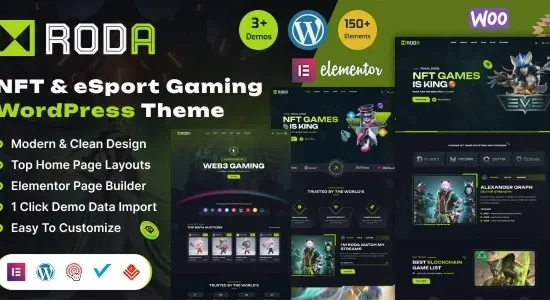 Roda – Gaming Store & eCommerce WordPress Theme