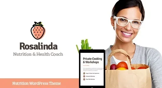 Rosalinda – Health Coach & Vegetarian Lifestyle Blog WordPress Theme