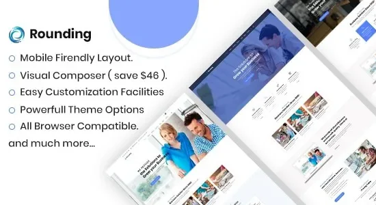 Rounding – Business WordPress Theme