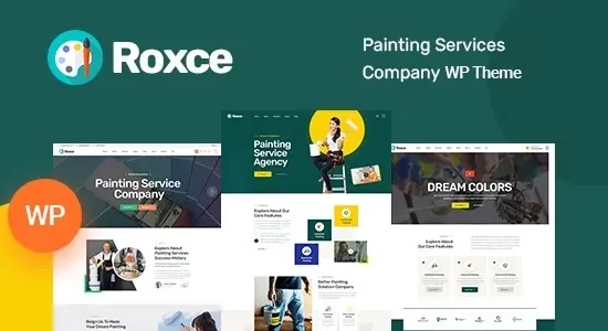 Roxce - Painting Services WordPress Theme