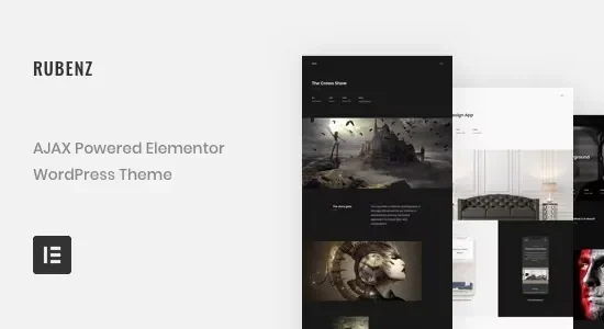 Rubenz - Creative Portfolio AJAX WordPress Theme