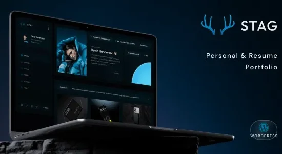 STAG - Personal Portfolio WordPress Theme