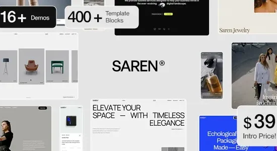Saren - Multi-Concept WooCommerce WordPress Theme