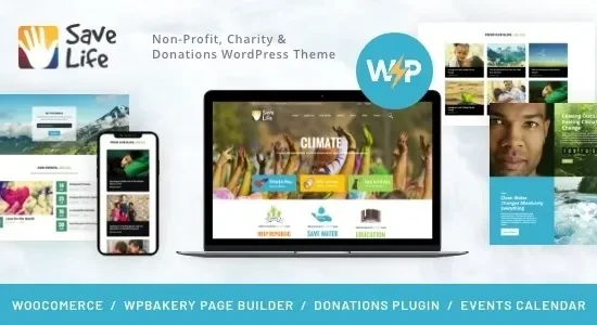 Save Life – Non-Profit, Charity & Donations WordPress Theme